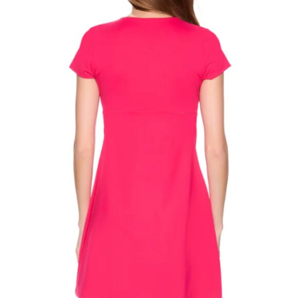 Susana Monaco Short Sleeve V-Neck A-Line Dress Sz S NWT - Picture 2 of 10